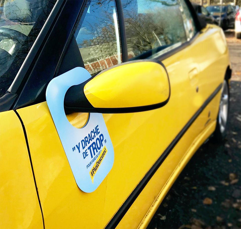 Décathlon - accroche voiture